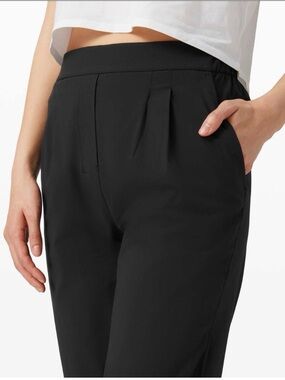 lululemon athletica Your True Trouser High Rise Crop - Black size 6